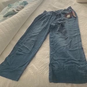 Dungaree bell bottom pants